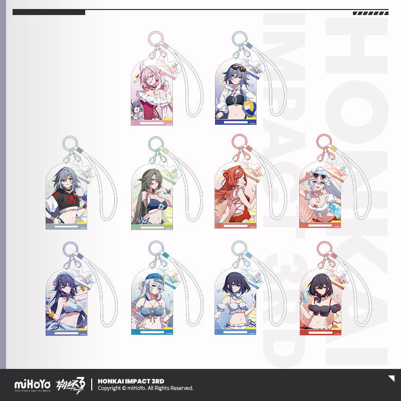 [Pre-Order] Summer Cruise Series Vol.6 Acrylic Charm | Honkai Impact 3rd (Within 200 Days)