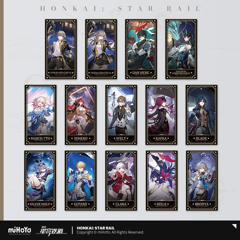 [Official Merchandise] 1st Anniversary Collectible Cards Blind Bag (Set A) | Honkai: Star Rail