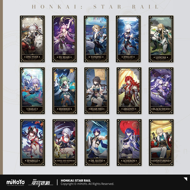 [Official Merchandise] 1st Anniversary Collectible Cards Blind Bag (Set B) | Honkai: Star Rail
