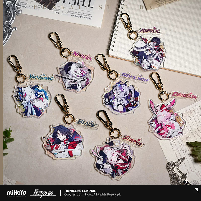 [Pre-Order] Aha-Verse Series Acrylic Charm | Honkai: Star Rail (Within 200 Days)
