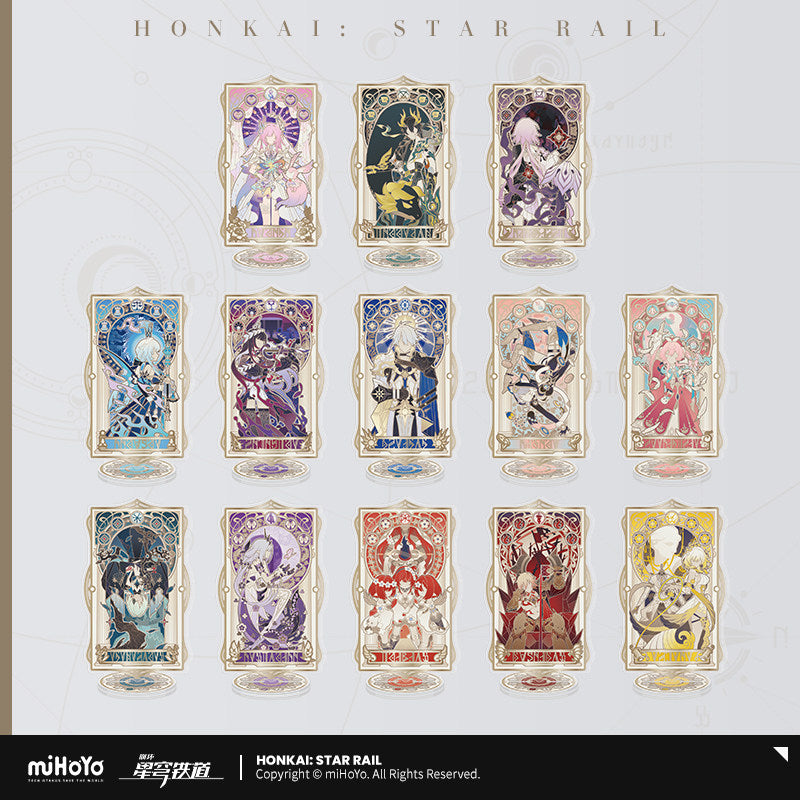 [Official Merchandise] As I’ve Written Series Acrylic Rotating Standee | Honkai: Star Rail