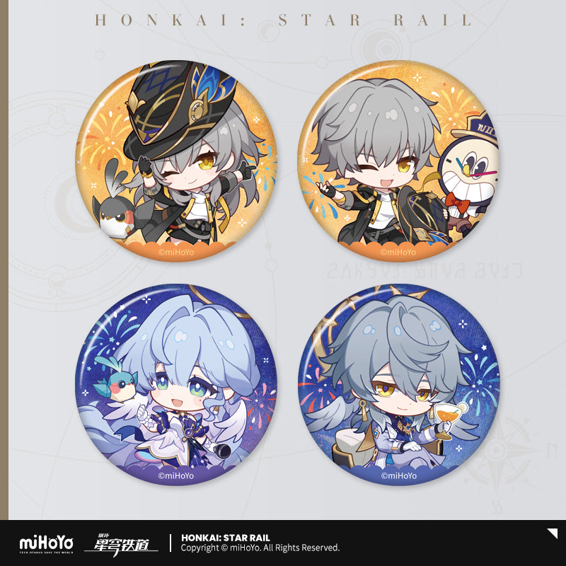 [Official Merchandise] Autumn Festival Series Chibi Tinplate Badge | Honkai: Star Rail
