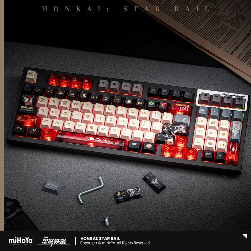 [Pre-Order] Boothill Muddle-Fudging Mechanical Keyboard | Honkai: Star Rail (Within 200 Days)