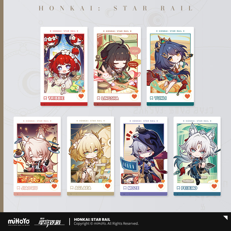 [Official Merchandise] Chinese New Year Series Paper Card Set Vol.2 | Honkai: Star Rail