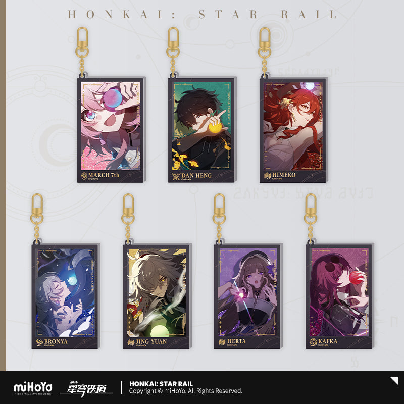 [Official Merchandise] Honkai: Star Rail Departure Countdown Liquid Glitter Charm