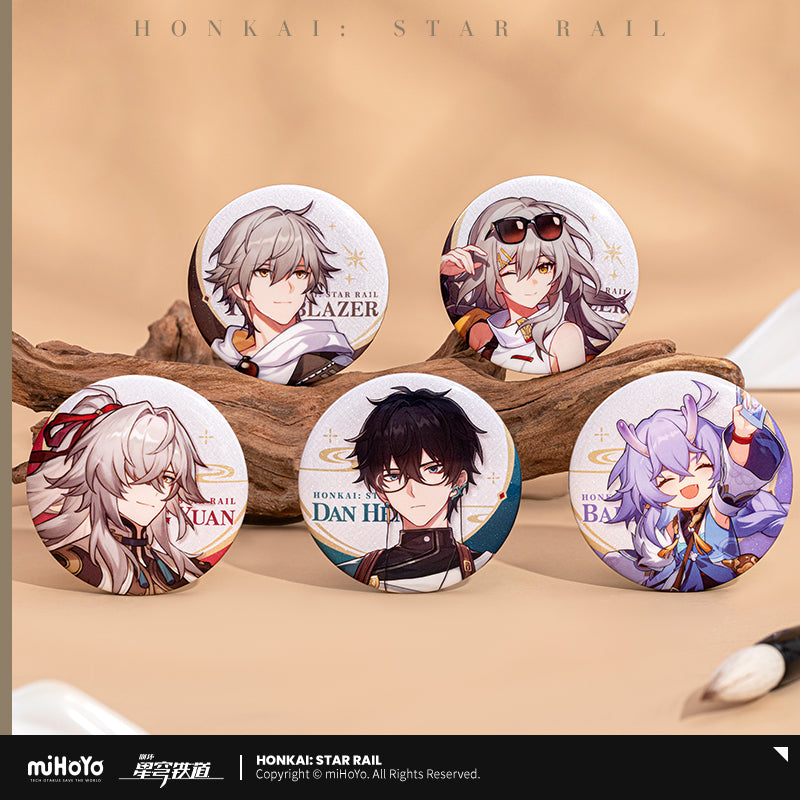 [Official Merchandise] Express Travel Notes Series Badge Vol.1 | Honkai: Star Rail