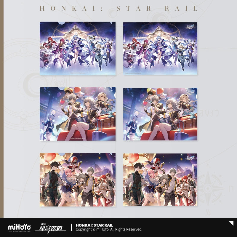 [Official Merchandise] Honkai: Star Rail Folder & Poster Set