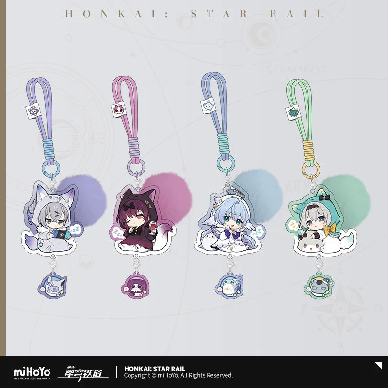 [Pre-Order] Girls’ Dormitory Series Chibi Acrylic Charm | Honkai: Star Rail (Within 200 Days)
