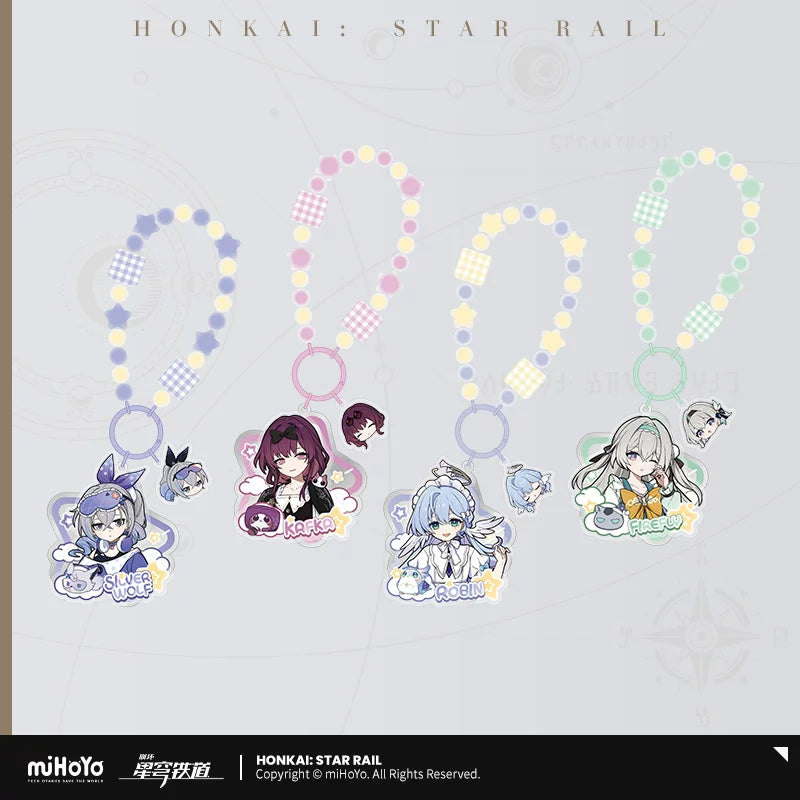 [Pre-Order] Girls’ Dormitory Series Acrylic Charm | Honkai: Star Rail (Within 200 Days)