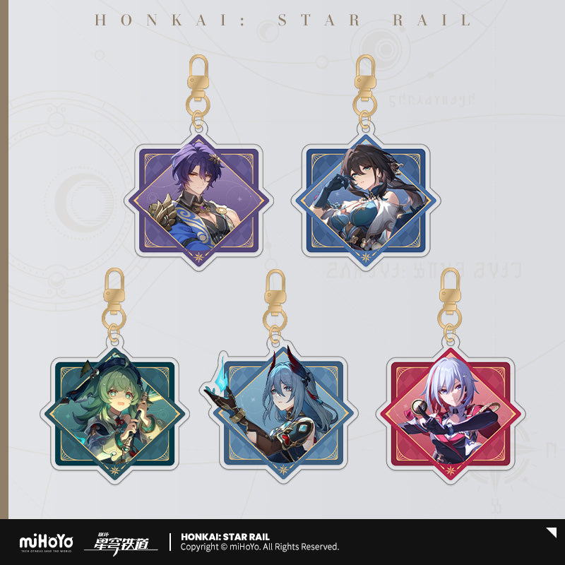 [Official Merchandise] Interstellar Journey Series: Acrylic Charms | Honkai: Star Rail