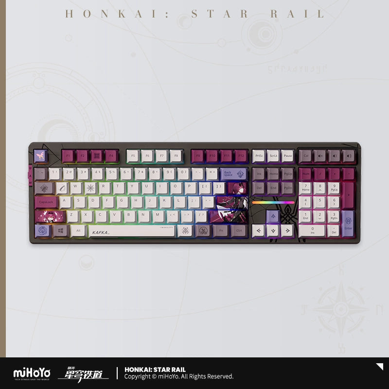 [Official Merchandise] Kafka Backlit Mechanical Keyboard | Honkai: Star Rail