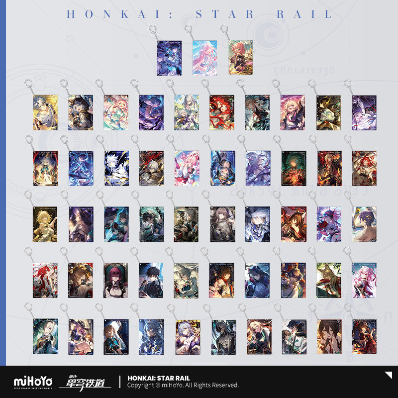 [Official Merchandise] Light Cone Series Acrylic Charm Vol.1 | Honkai: Star Rail