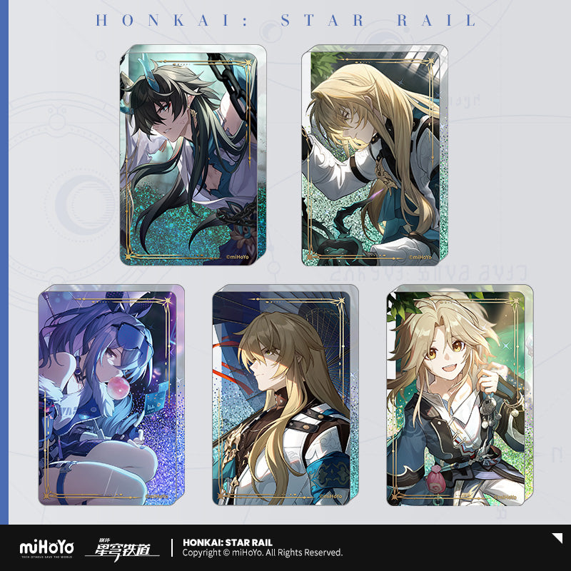 [Official Merchandise] Light Cone Series Liquid Glitter Acrylic Ornaments | Honkai: Star Rail