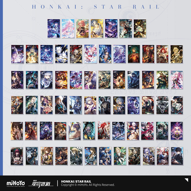[Official Merchandise] Light Cone Series Acrylic Shikishi | Honkai: Star Rail