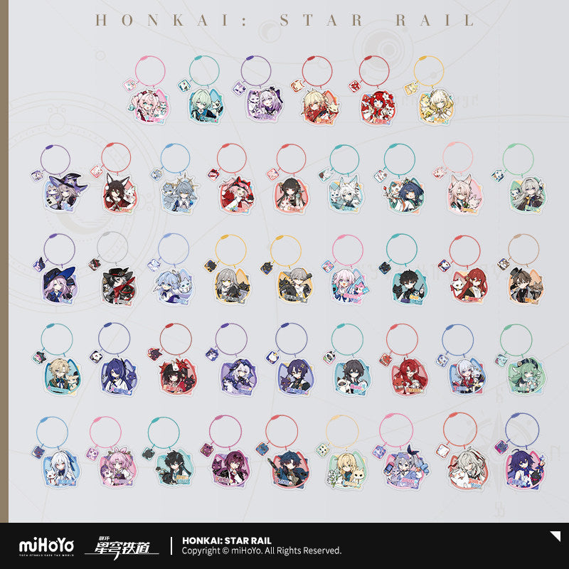 [Official Merchandise] Little Cat Series Acrylic Charm | Honkai: Star Rail