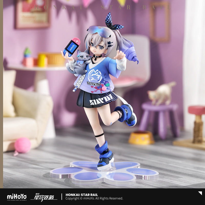 [Official Merchandise] Little Cat Series Silver Wolf Figure | Honkai: Star Rail