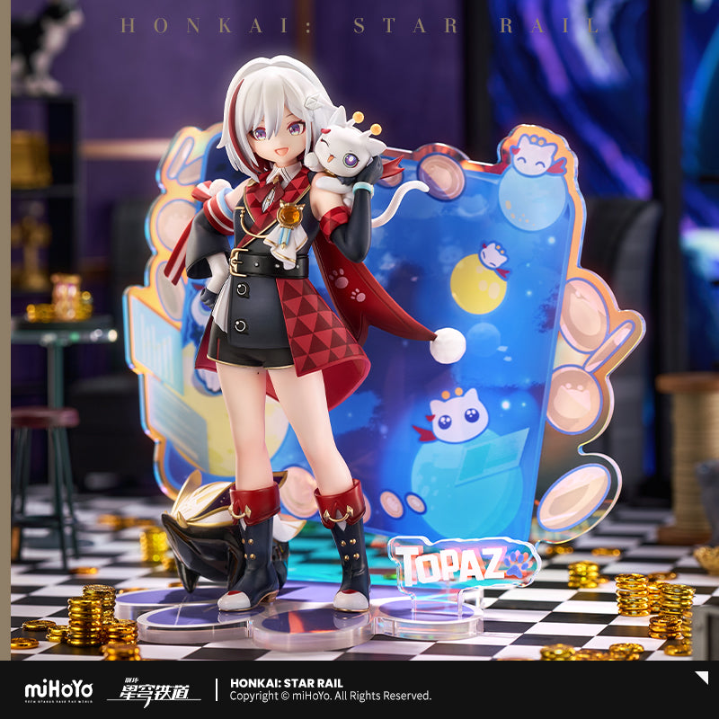 [Official Merchandise] Little Cat Series Topaz & Numby Figure | Honkai: Star Rail