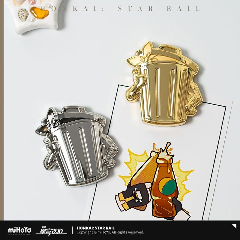 [Official Merchandise] Lordly Trashcan Series: Metal Fridge Magnets | Honkai: Star Rail