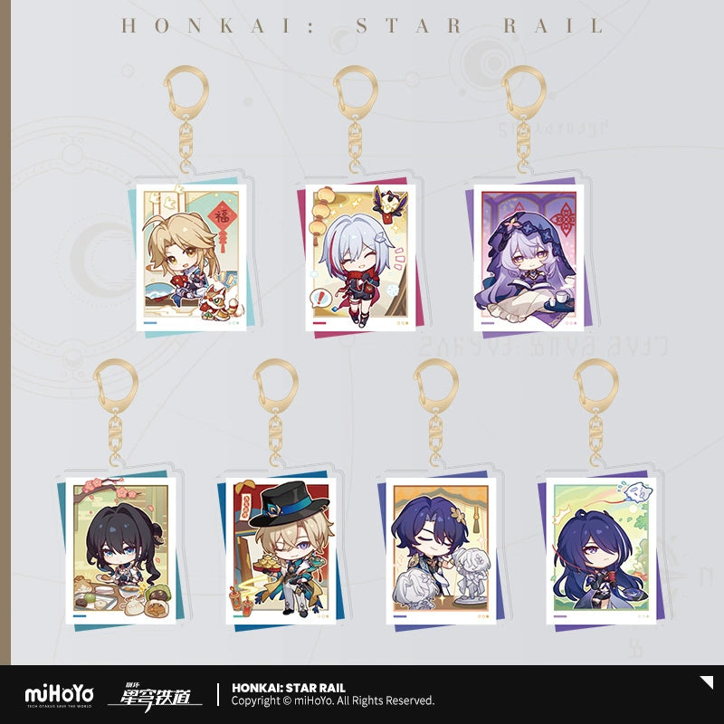 [Official Merchandise] Chinese New Year Series Acrylic Keychains | Honkai: Star Rail