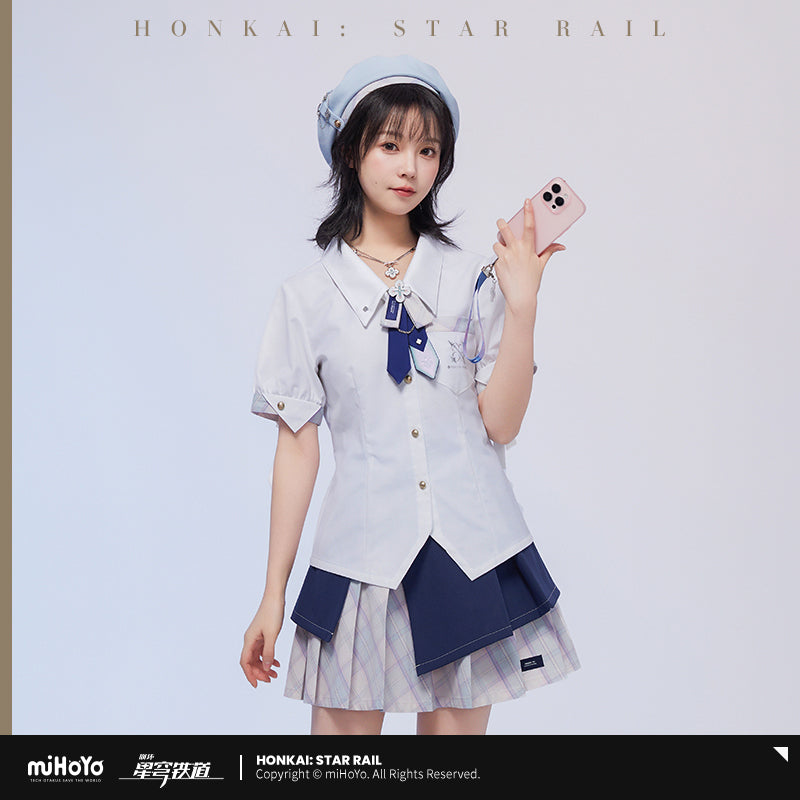 [Official Merchandise] March 7th Theme Impression Series Short Sleeve Shirt | Honkai: Star Rail