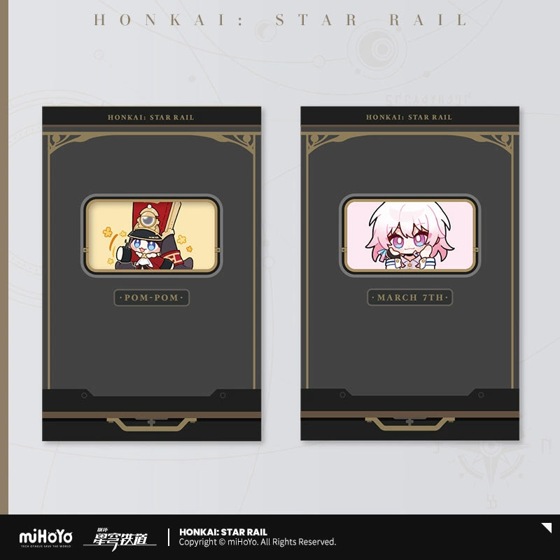 [Official Merchandise] Pom-Pom Gallery Series Sticky Note Set | Honkai: Star Rail