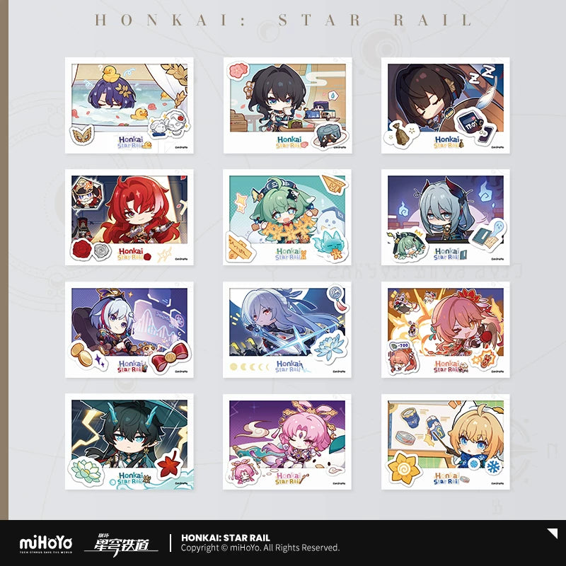 [Pre-Order] Pom-Pom Photo Album Series Film-Style Cards Vol.2 | Honkai: Star Rail (Within 200 Days)