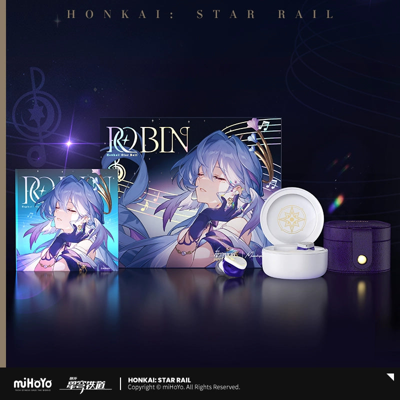 [Pre-Order] Robin Bluetooth Earbuds Custom Collaboration Gift Box | Honkai Star Rail x MOONDROP (May 2025)