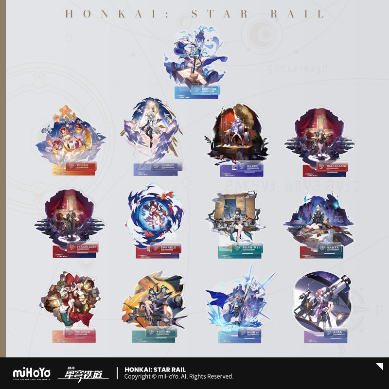 [Official Merchandise] Illustration Series Acrylic Standees - Harmony Path | Honkai: Star Rail