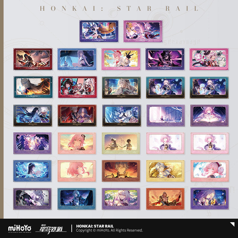 [Official Merchandise] The Memories We Share Series Film-Style Cards | Honkai: Star Rail