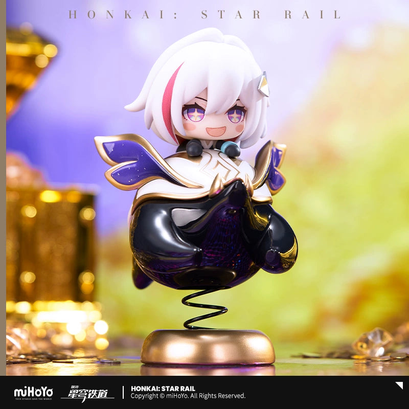 [Official Merchandise] Topaz and Numby Happy Shake Chibi Figure | Honkai: Star Rail