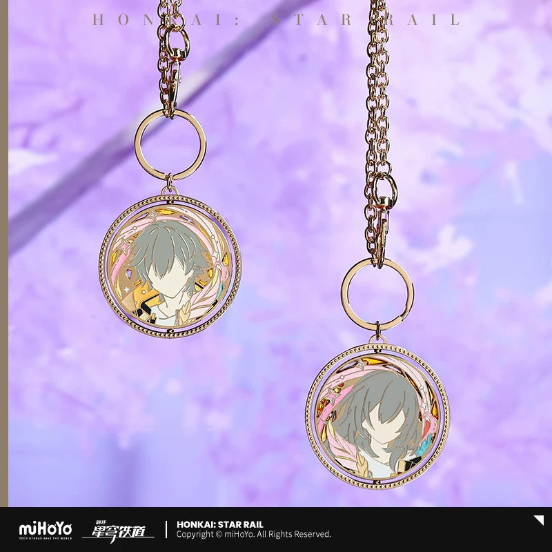[Pre-Order] Trailblazer Writes Rotating Metal Charm | Honkai: Star Rail (Within 200 Days)