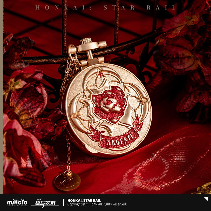 [Official Merchandise] Unparalleled Beauty Series Pocket Watch-Inspired Metal Charm | Honkai: Star Rail