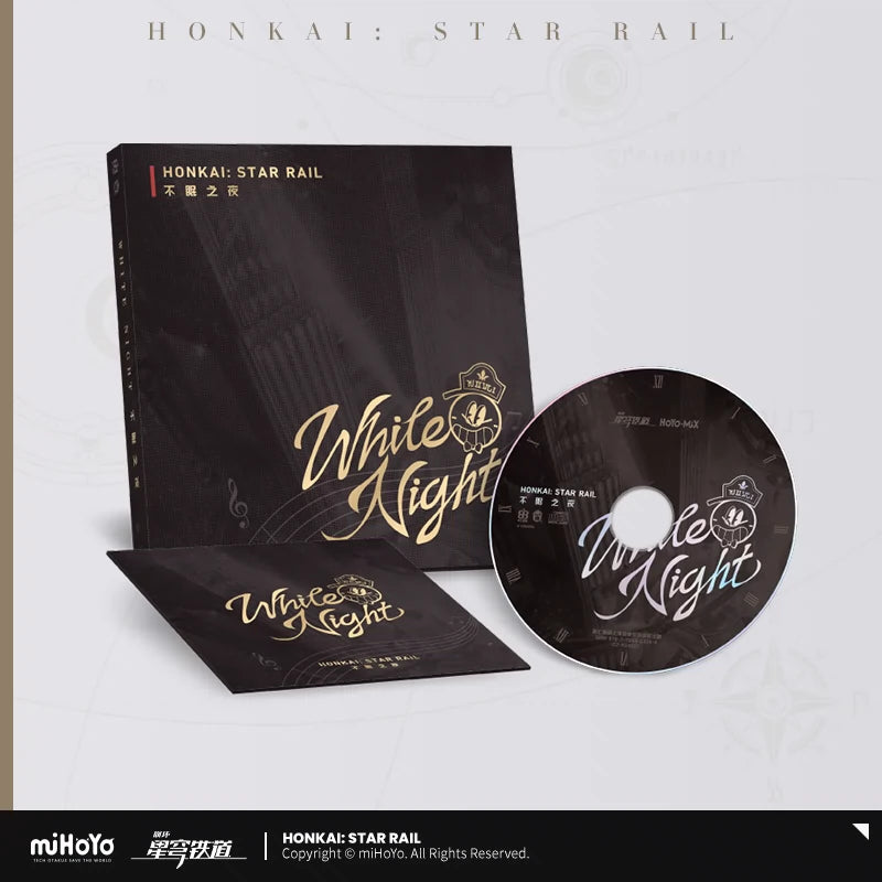 [Official Merchandise] "WHITE NIGHT" Physical CD Album | Honkai: Star Rail