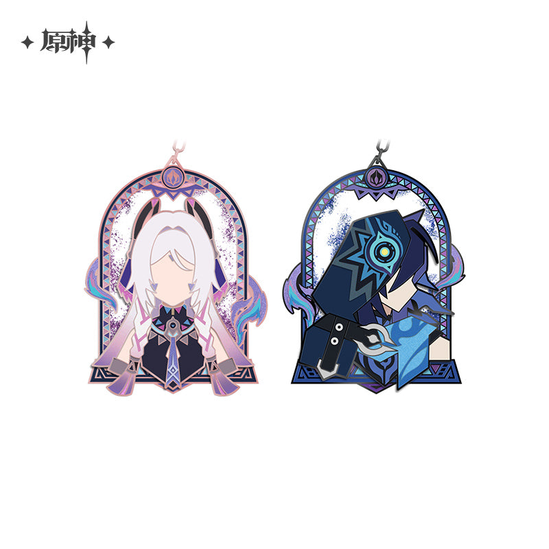 [Official Merchandise] Iktomi Spiritseeking Scrolls Series Liquid Glitter Metal Badge | Genshin Impact