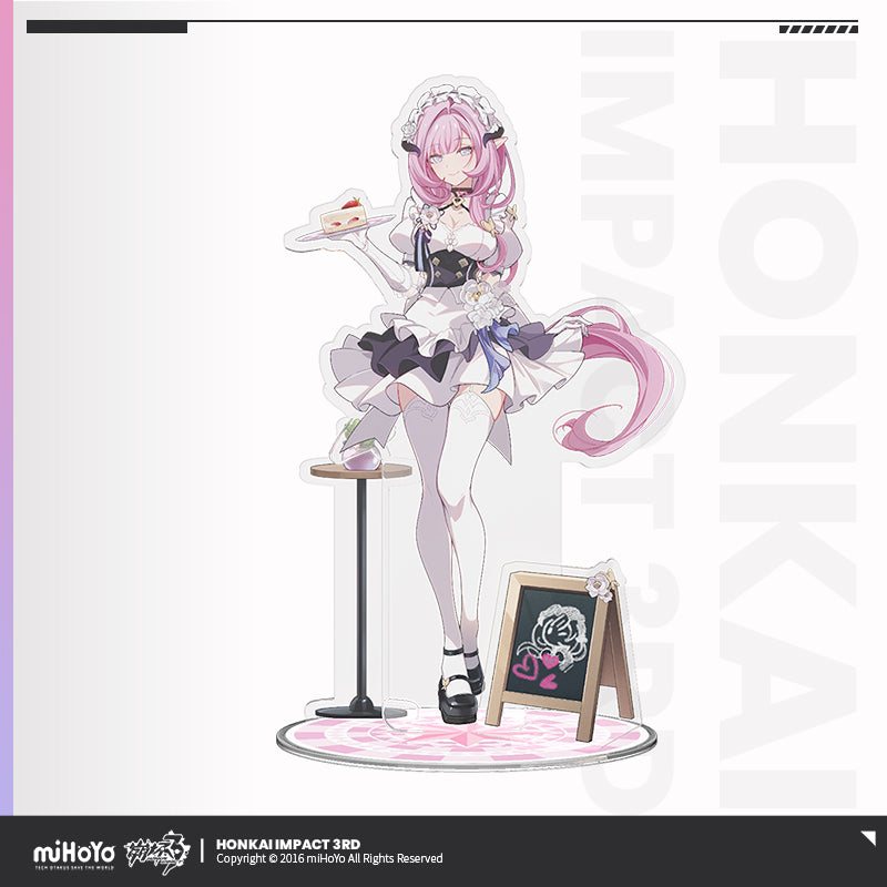 [Official Merchandise] Elysia · Miss Sweetheart Pink Illustration Acrylic Standee | Honkai Impact 3rd
