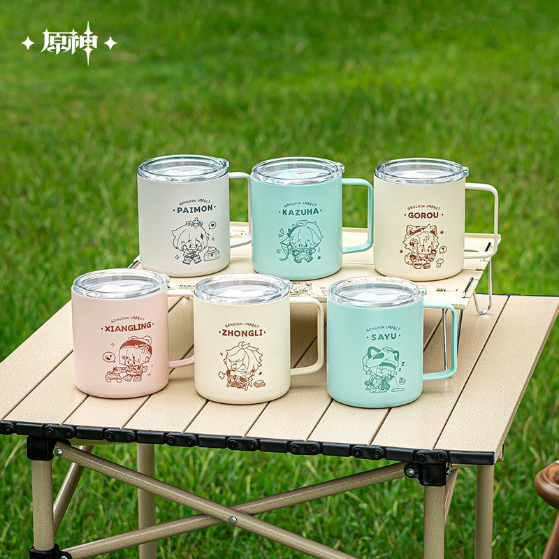 [Official Merchandise] Go Camping! Series: Stainless Steel Mug | Genshin Impact