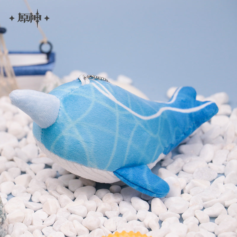 [Official Merchandise] Tartaglia’s Whale Monoceros Caeli Hangable Plushie | Genshin Impact