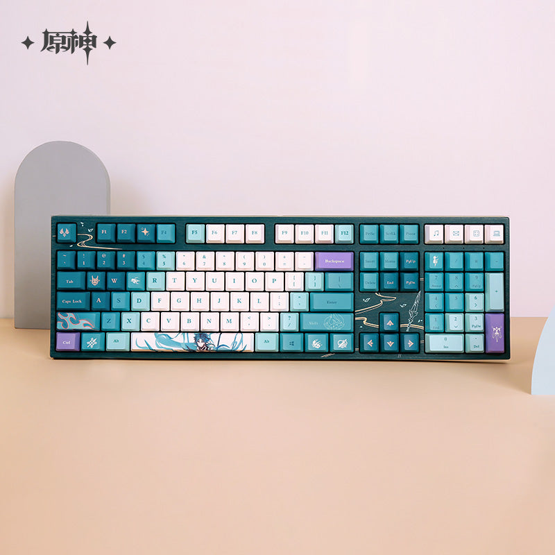 [Official Merchandise] Xiao Vigilant Yaksha Mechanical Keyboard | Genshin Impact
