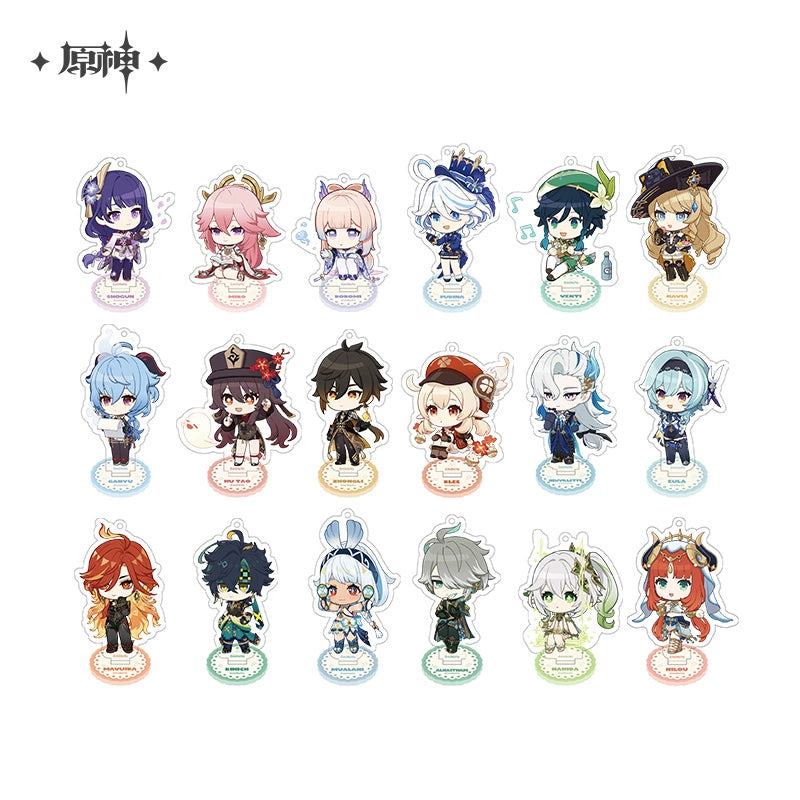 [Official Merchandise] Starlight Reverie Series Character Acrylic Mini Standee | Genshin Impact
