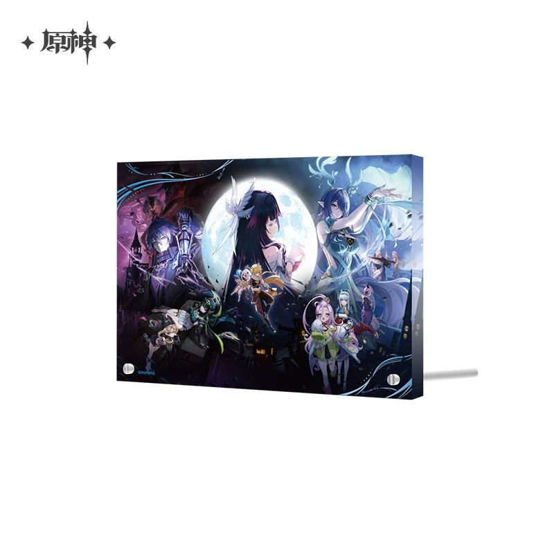 [Pre-Order] Song of the Welkin Moon Theme Series Thick Acrylic Ornament | Genshin Impact (June 2026)