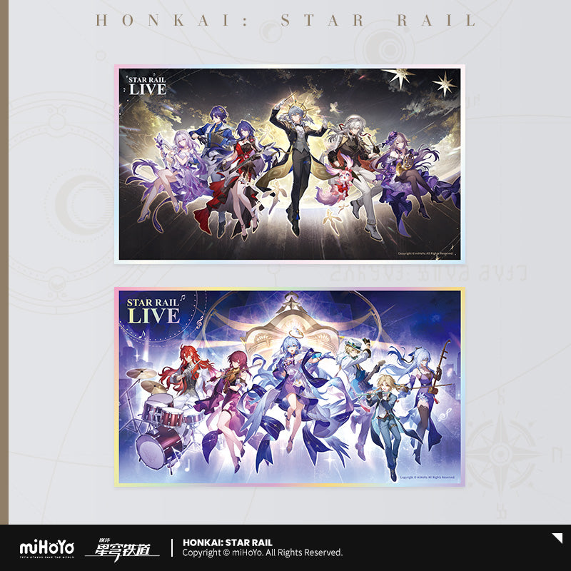 [Official Merchandise] Star Rail LIVE Series PET Shikishi
