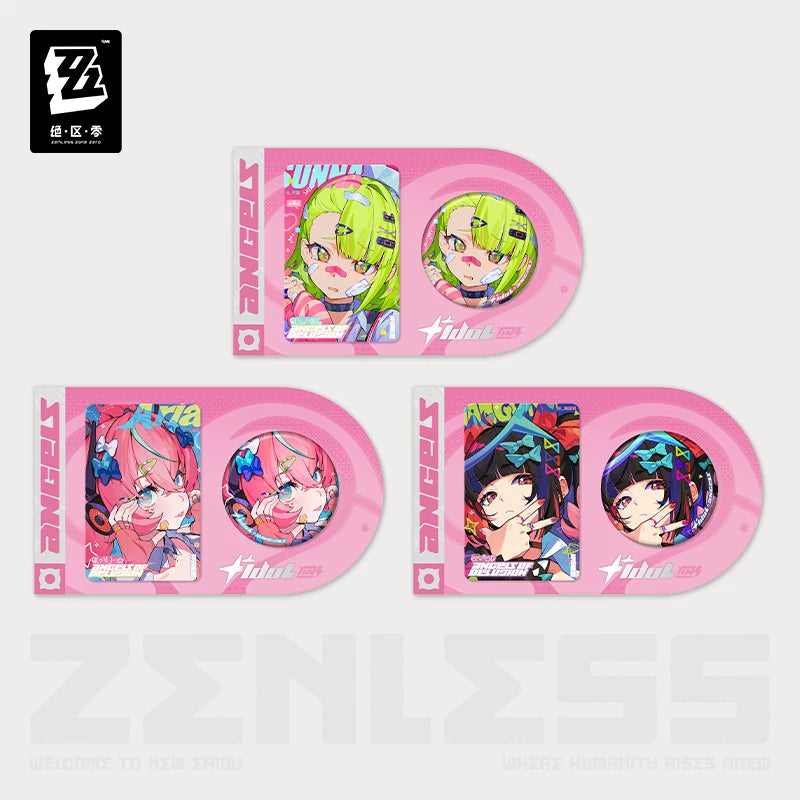 [Official Merchandise] Delusion Dreams Series Badge & Card Set | Zenless Zone Zero