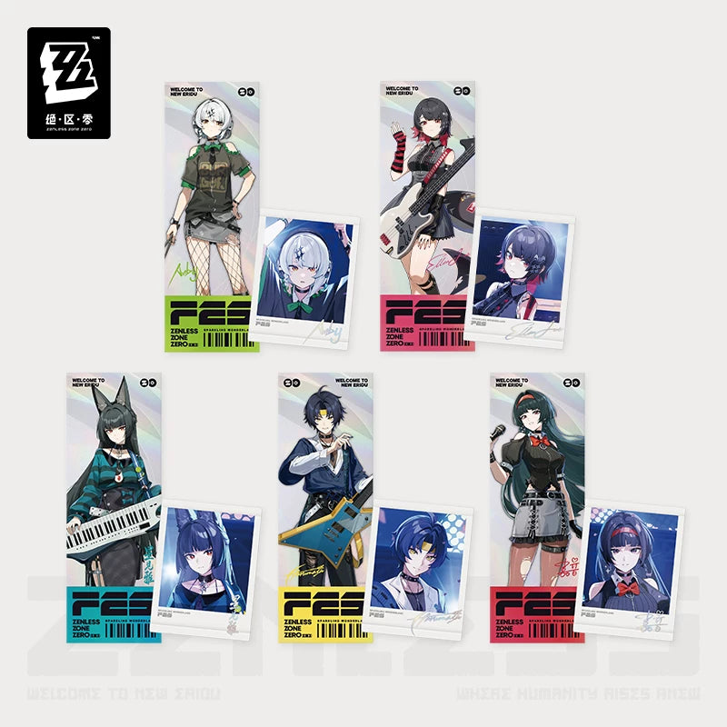 [Pre-Order] FES2025 Series Holographic Ticket Set | Zenless Zone Zero (June 2026)