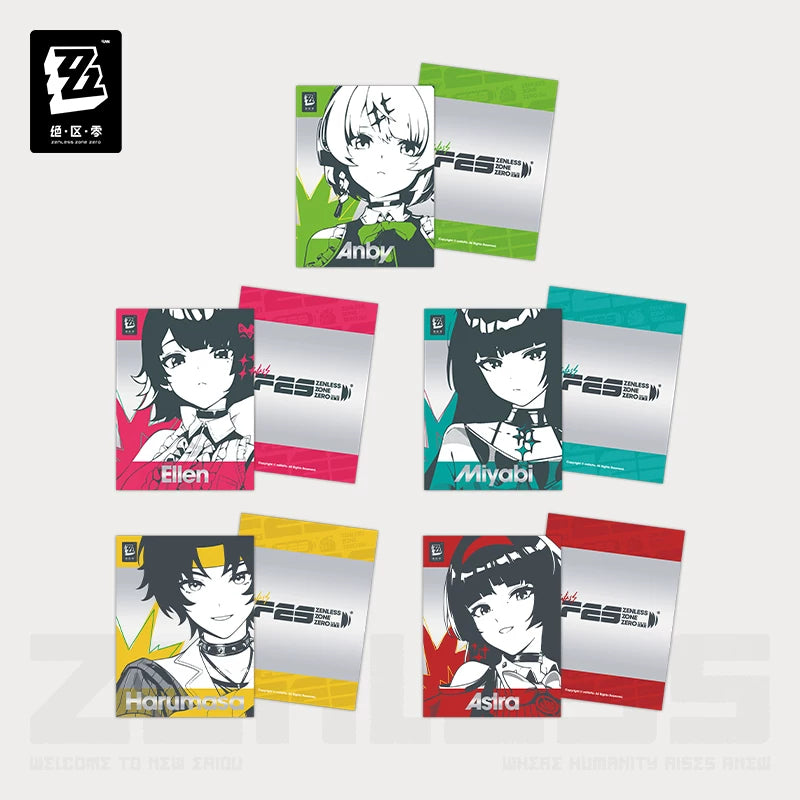 [Official Merchandise] FES2025 Series Silver Foil Folder | Zenless Zone Zero