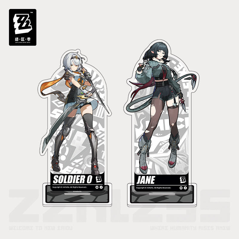 [Official Merchandise] Illustration Series Acrylic Standees Unknown Faction | Zenless Zone Zero