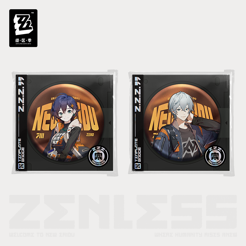 [Official Merchandise] Illustration Series Tinplate Badges Proxy | Zenless Zone Zero