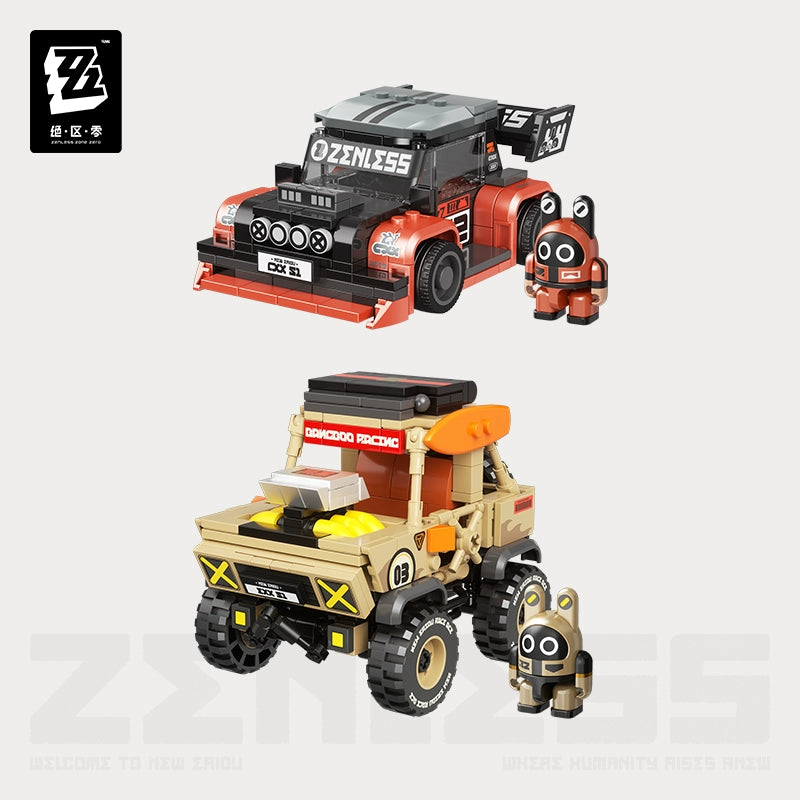 [Official Merchandise] Racing Series Bangboo Toy Vehicle Building Blocks | Zenless Zone Zero