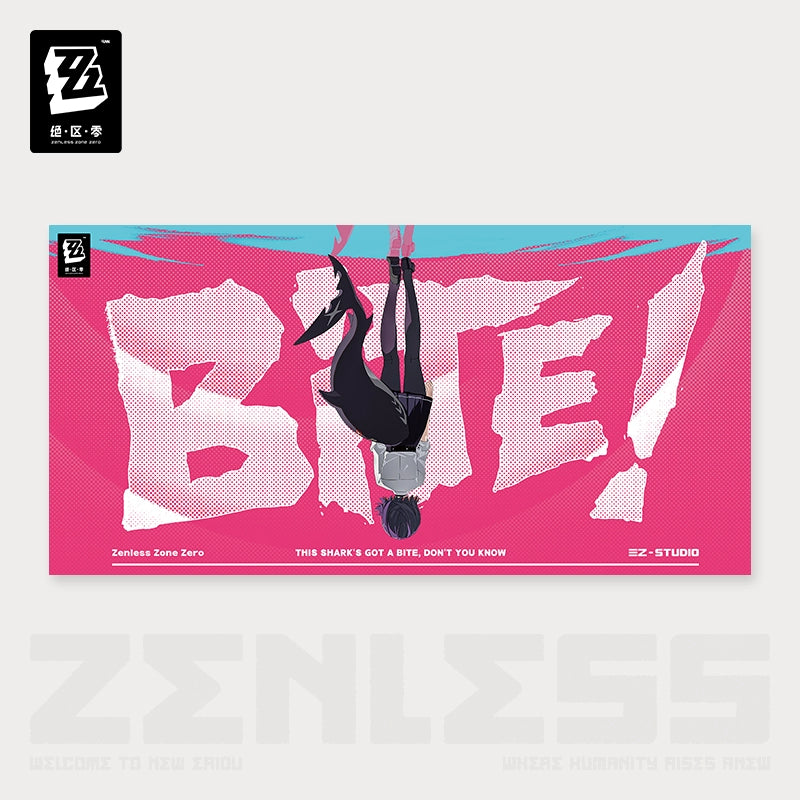 [Official Merchandise] Shark's Gotta Bite Series Bath Towel | Zenless Zone Zero